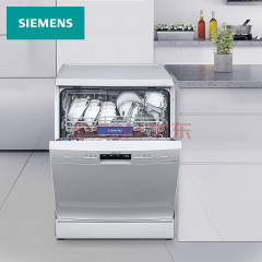 西门子 （SIEMENS）加强除菌双重烘干 独立式全自动家用洗碗机 12套SJ233W01CC